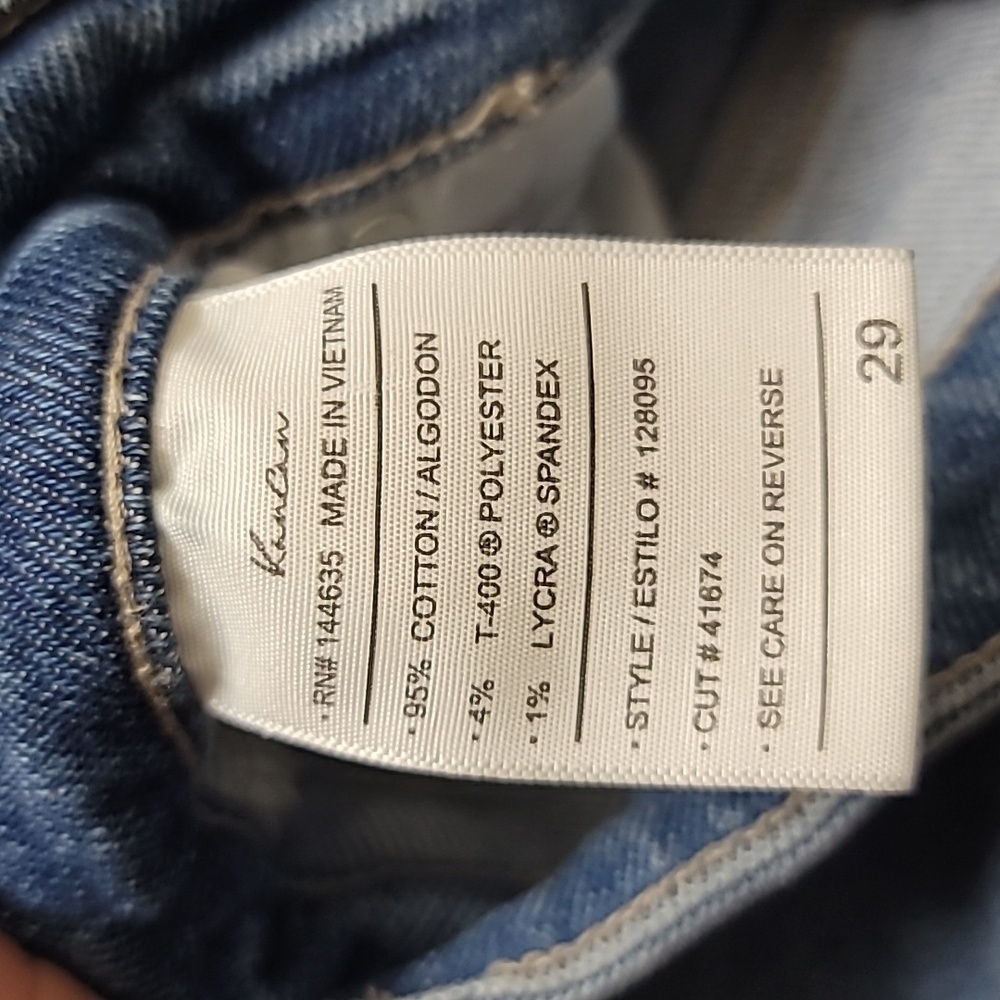 KanCan High Rise Ripped Cropped Jean - Picture 7 of 9